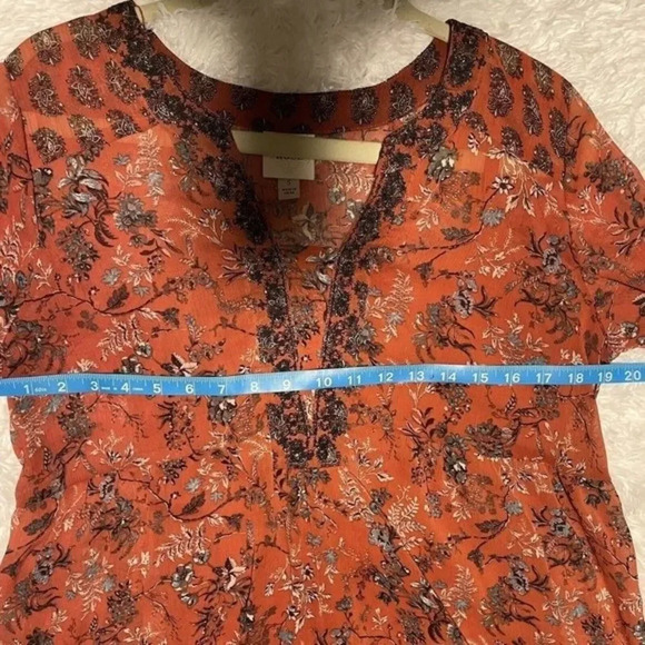 Knox Rose Short Boho Dress & Slip Dress‎ Small Festival Concert Floral Western - Picture 8 of 9